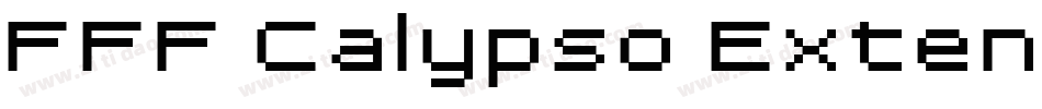 FFF Calypso Extended字体转换